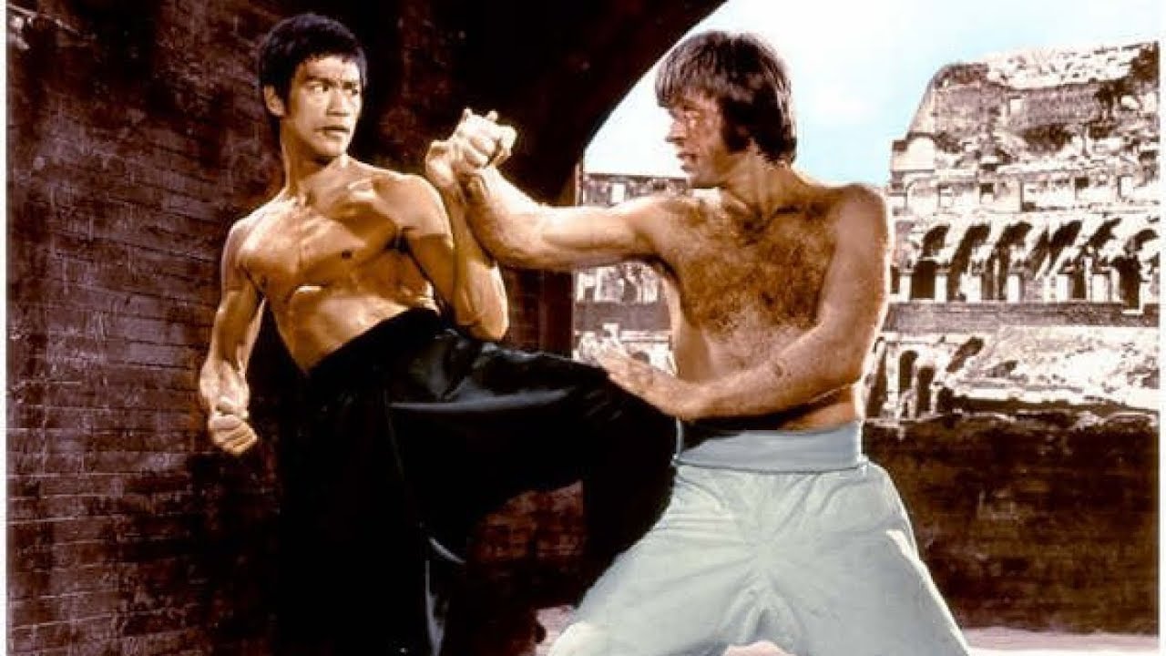 Bruce lee and store chuck norris movie