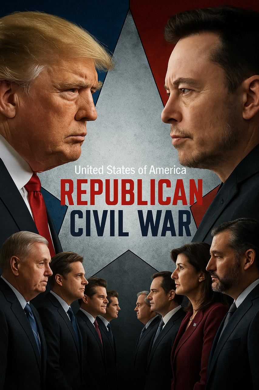 Civil War: Musk Vs Trump