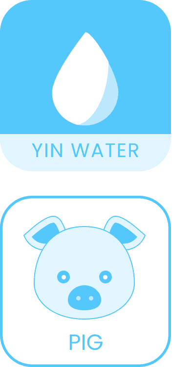 Yin Water Pig