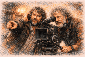 Peter Jackson and Andrew Lesnie