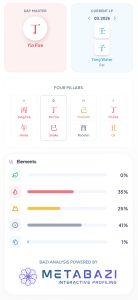 Sydney Sweeney BaZi Chart