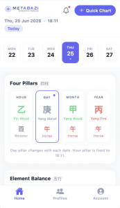 Meta BaZi iOS App